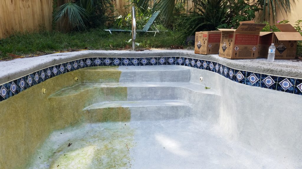 What a Pool Acid Wash Is — and When Your Northeast Florida Pool Needs One